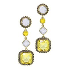 Heidi Daus "Breakfast at Heidi's" Crystal Earrings,