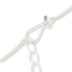 Jay King Sterling Silver Peruvian Pink Opal Station Drop Necklace, 18"