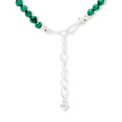 Jay King Sterling Silver Reversible Malachite &Azurite Necklace