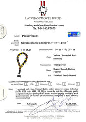 Certified Natural Baltic Amber Prayer Beads – Assay Office of Latvia