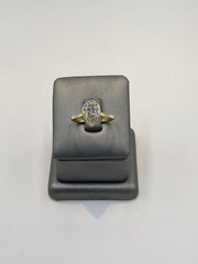 15. 11252- 14KY Lab Ring Pear Bezel Solitaire F-VVS2 2.03CTTW ($3995) (white also available) (3cttw also available white and yellow) | 14k Yellow Gold