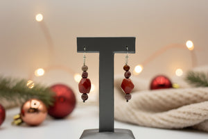 Jay King Sterling Silver Multicolor Guadalajara Imperial Stone Earrings, 1-1/2"