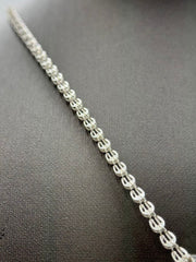 Jay King Sterling Silver Rose Quartz Pendulum Chain Necklace,