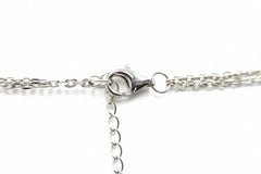 Kwan Collections Baroque Cultured Pearl & White Zircon Drop Necklace, 18"