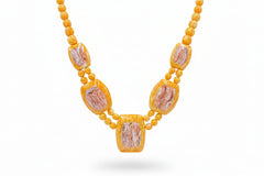 Jay King Sterling Silver Orange Red Spiny Oyster Shell Necklace 18" .925