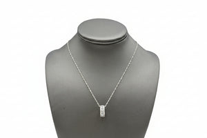 Colleen Lopez Sterling Silver Rolling Blue Topaz December Birthstone Pendant Necklace, 18"