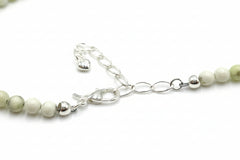 Jay King Yellow Meadow Stone Bluefer Shell Inlay Reversible Necklace