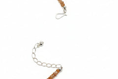 Jay King Sterling Silver Tanzanian Red Sunstone Necklace, 18"