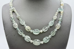 Jay King Sterling Silver Iceberg Green Labradorite Bead Necklace