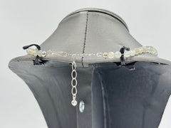 Jay King Sterling Silver Iceberg Green Labradorite Bead Necklace