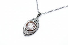 Rarities "Little Angel" Carved Sardonyx Shell Cameo Pendant with Chain