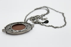 Rarities "Little Angel" Carved Sardonyx Shell Cameo Pendant with Chain