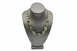 Connie Craig Carroll Eva  Labradorite Beaded Necklace, 20"