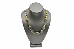 Connie Craig Carroll Eva  Labradorite Beaded Necklace, 20"