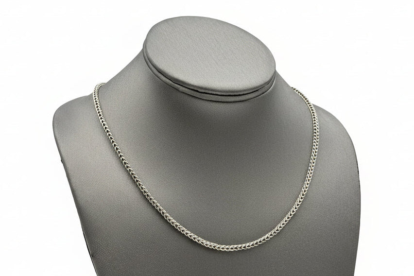 Bali Designs Toggle Clasp Foxtail Link Chain Necklace 18"