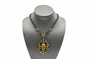 LOGO Links by Lori Goldstein Juliet Multicolor Pendant Necklace, 16"