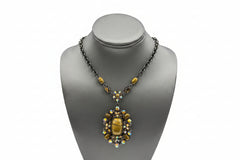 LOGO Links by Lori Goldstein Juliet Multicolor Pendant Necklace, 16"