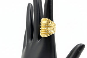 Gold Tone ,Size 6