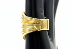 Gold Tone ,Size 6