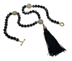 Heidi Daus "Dreams Do Come True" Simulated Pearl Drop Necklace 30" Tassel