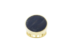 Soko Disc Gold tone Ring, Size 6