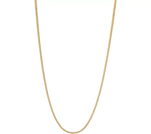 Italian Silver 36" Diamond Cut Snake Chain Necklace Sterling