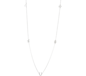 JZ by Jennifer Zeuner Sterling Silver Icon Necklace