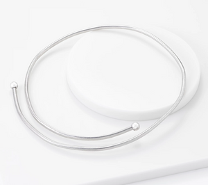 Italian Silver 4-in-1 Convertible Necklace to Bracelet