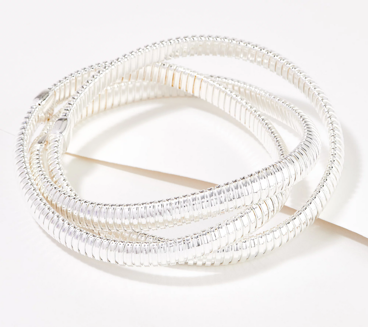 UltraFine 950 Silver Tubogas Bracelet Avg