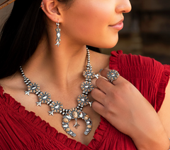 American West Sterling Silver Gemstone Custer Rope Ring Size 8