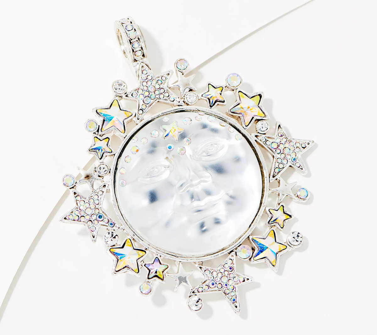 Kirks Folly Solar Galaxy Venus Seaview Moon Magentic Enhancer, Silver tone