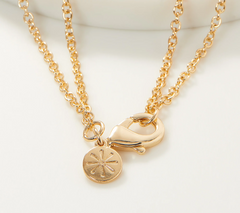 Isaac Mizrahi Live! Double Row Beaded Tassel Necklace, Green