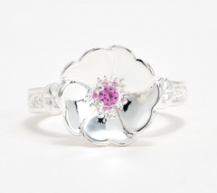 JMH Jewellery Sterling Silver Wild Irish Rose Ring Size 7