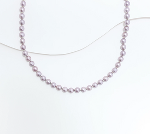 Attitudes by Renee Simulated Black Pearl Necklace 36"L