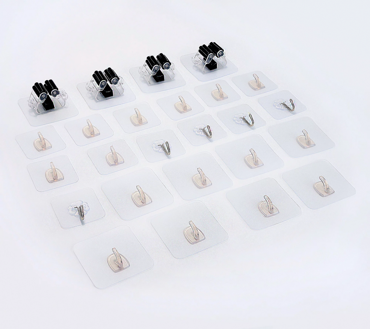 SFIXX Set of 25 Multi-Purpose Reusable Ultra Hooks