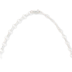 Chaco Canyon Kingman Turquoise Circle & Triangle Naja Lariat Necklace, 28-3/4"