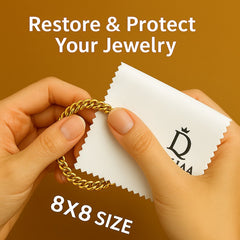 Duhaas® 8x8 Inch Treated Jewelry Polishing Cloth – Individually Wrapped