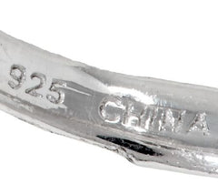 Mary Esses Sterling Silver Petite Knot Ring, Size 7