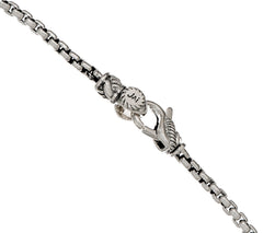 JAI Sterling Silver 2.7mm Box Chain Bracelet, 6-1/2"