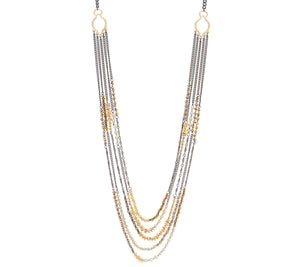 Joan Rivers Mixed Metal Layered 29" Necklace with 3" Extender
