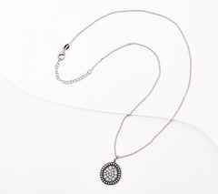 Or Paz Sterling Karma Collection  White Topaz Necklace, 18"