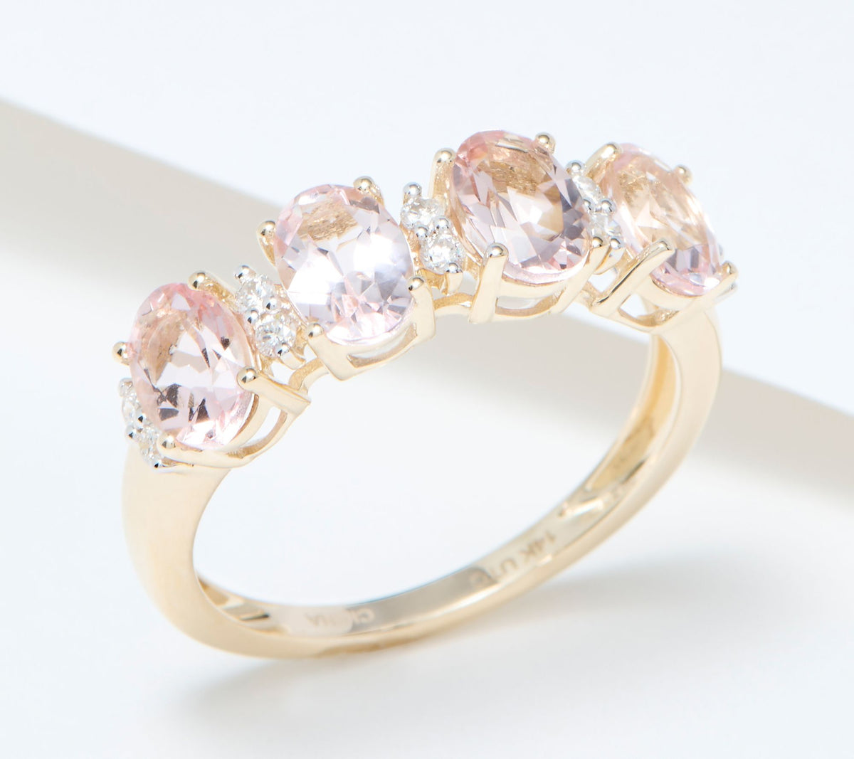 Affinity Gems Oval Cut Gemstone & Diamond Ring | Size 10