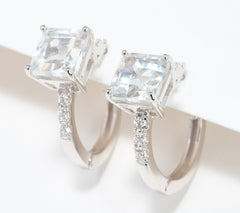 Effy Showstopper Square Gemstone & Diamond Hoop Earrings, 14K