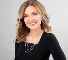 UltraFine 950 Silver Interchangeable 4 Chain Necklace, 18" -24"