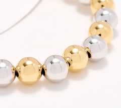 David Markstein Bronze 10mm Beaded Bracelet, Average/Large