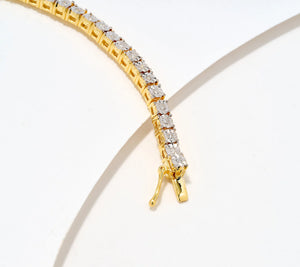 Fire Light Lab Grown Diamond 0.5 cttw Tennis Bracelet, 6-1/4"