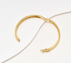 Fire Light 1.50ct Lab Grown Diamond Sterling Silver Round Bangle 7-1/4"