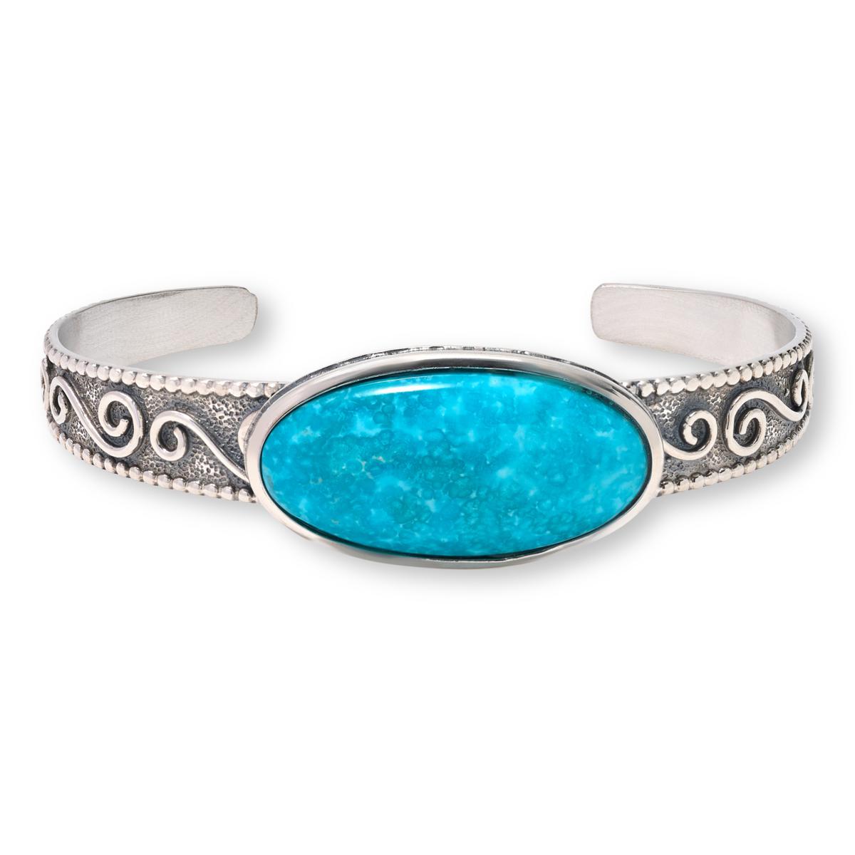 Jay King Gallery Collection Sonoran Turquoise Cuff Bracelet, SM