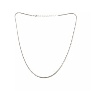 Ottoman Sterling Silver Jewelry Collection Foxtail Chain Necklace. 18"